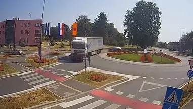 Stadt Belišće, Kroatien Online-Webcam