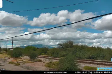 Linea ferroviaria di Benson verso ovest, Arizona