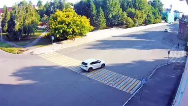 Praça em memória dos heróis da Segunda Guerra Mundial, Biysk webcam ao vivo