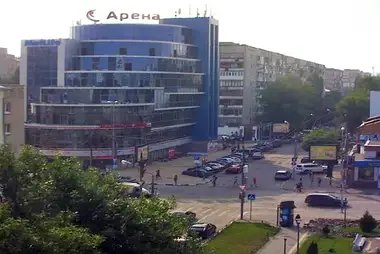 ボルシャヤ・カザチャヤとチャパエフ通りの交差点、サラトフ