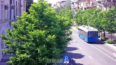 Phố Bolshaya Morskaya ở Sevastopol phát trực tiếp qua webcam