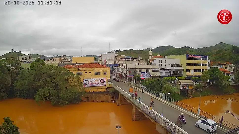 Webcam ao vivo Ponte sobre o rio Itabapoana, Bom Jesus do Norte