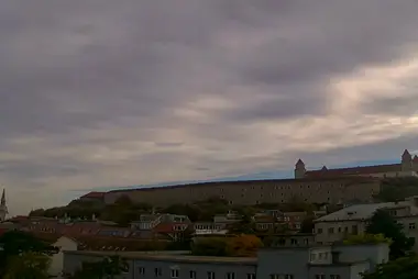 Kasteel van Bratislava, oude binnenstad