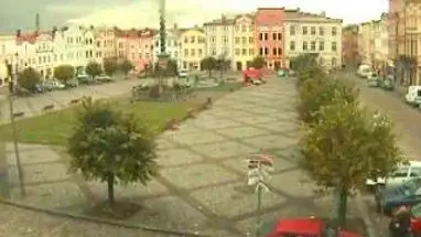 Central square, Broumov Live Cam