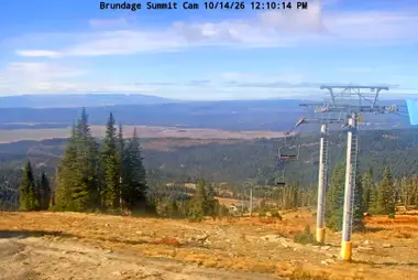Sommet du Brundage Mountain, McCall