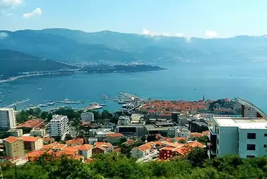 Webcam above the Old Town of Budva