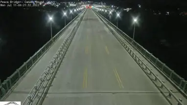 Barış Köprüsü - Kanada Sınırı canlı web kamerası