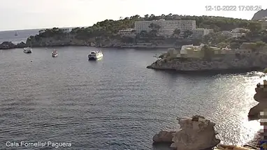 Cala Fornells Paguera, Maiorca webcam ao vivo