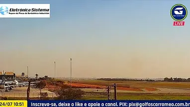 Międzynarodowy port lotniczy Viracopos w Brazylii kamera na żywo