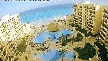 Royal Sands Phase 2, Cancun Live Cam