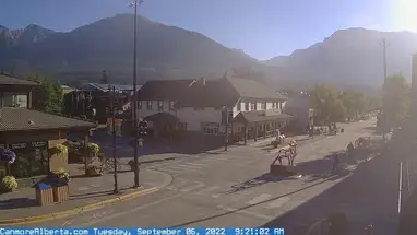 Via principale di Canmore webcam dal vivo