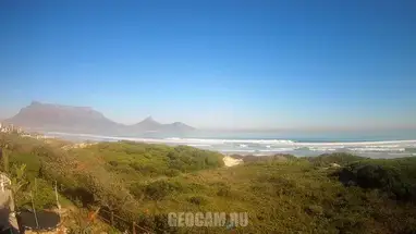 Tafelberg, Kapstadt, Ansicht 2 Online-Webcam
