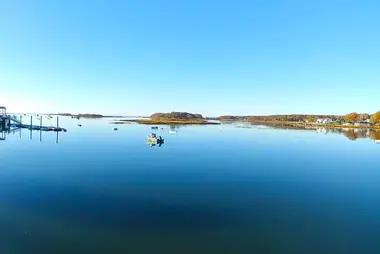 Cape Porpoise Harbor Panorama