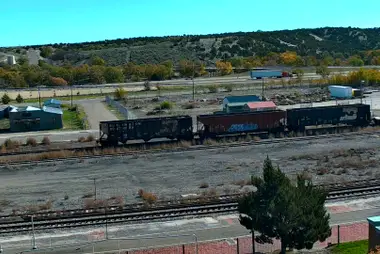 Castañeda Hotel Rail Line, Las Vegas, New Mexico