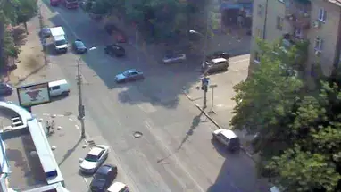 Skrzyżowanie ulic Czapajewa i Raboczai, Saratów kamera na żywo