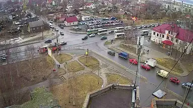 Cruce de las calles Chapaev y Vatutina, Petrozavodsk cámara web en vivo