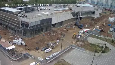 Calle Charoitovaya, nuevo microdistrito central de Vatutinki cámara web en vivo