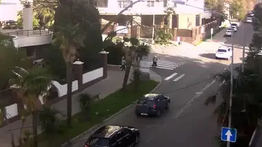 Incrocio tra Black Sea Street e Pushkin Avenue webcam dal vivo