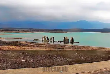 Webcam on the Chernorechensky Reservoir, Baydar Valley, Sevastopol