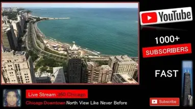 Trung tâm thành phố Chicago phát trực tiếp qua webcam