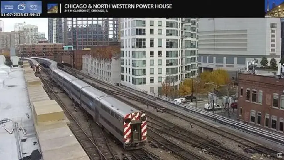 Live cam C&NW Railroad Powerhouse
