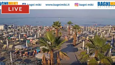 Bagni Miki Plajı, Sottomarina canlı web kamerası
