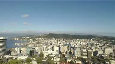Wellington stadscentrum, NZ online-webcam