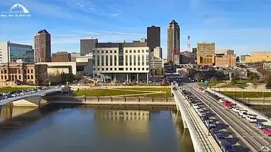 Stadt Des Moines, Iowa Online-Webcam