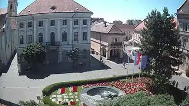 City Hall Square, Székesfehérvár Live Cam