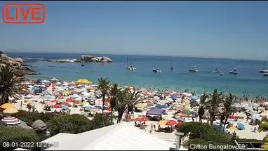 Clifton 4th beach, Cape Town Live Cam