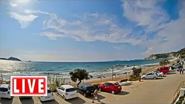 Spiaggia di Arillas, Corfù webcam dal vivo