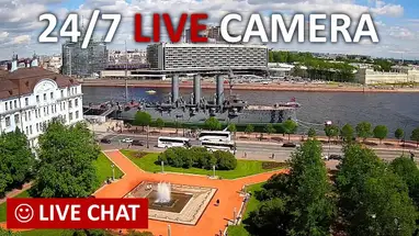Russian Cruiser Aurora, St. Petersburg Live Cam