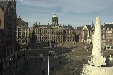 Dam Square webcam in Amsterdam