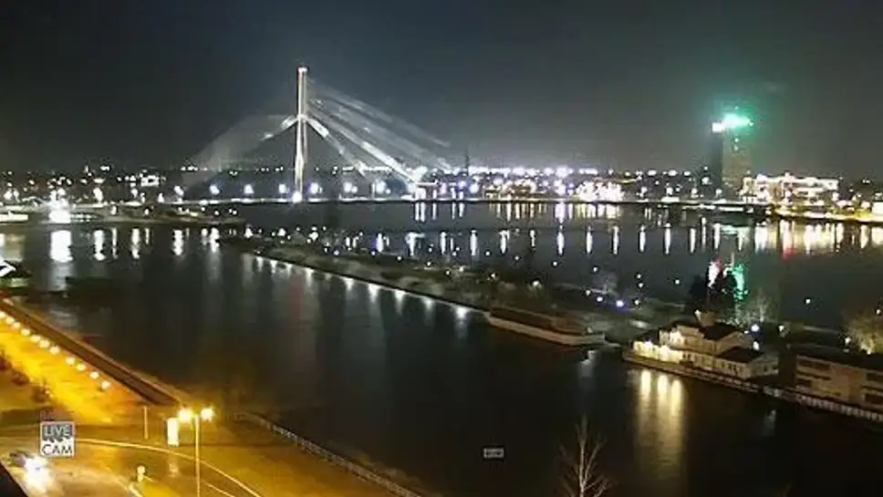 Live Webcam Daugava River, Old Riga