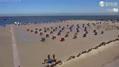 Praia de Dornumersiel webcam ao vivo