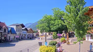 Centre-ville de Leavenworth, Washington webcam en direct