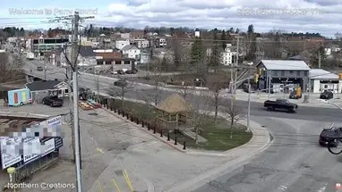 Downtown Parry Sound na żywo, ON kamera