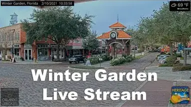 Wintertuin, Florida online-webcam