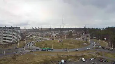 Drevlyanskoe Koltso Square, Petrozavodsk Live Cam