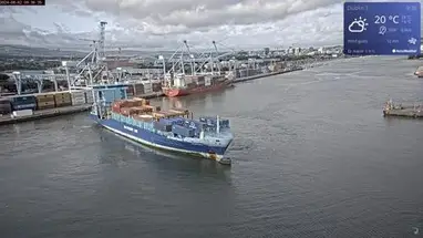 Port de Dublin, Irlande webcam en direct