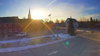Vista della città di Dublino, New Hampshire webcam dal vivo