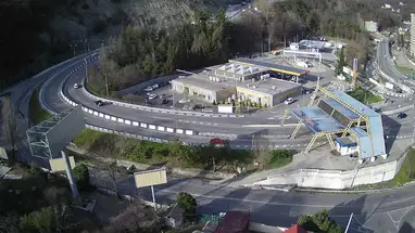 Carrefour du double de l'avenue Kurortny et de l'autoroute Batoumi webcam en direct