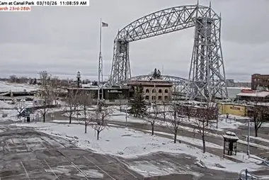 Parque del canal de barcos de Duluth