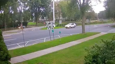 East Hampton-bibliotheek Main St online-webcam