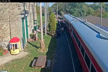 East Troy Tren İstasyonu Peronu, Wisconsin