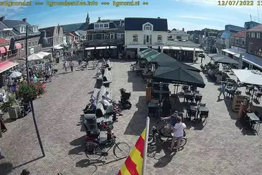 Egmond aan Zee, Holland, Pompplein