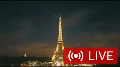 エッフェル塔、パリ ウェブカメラのライブストリーム