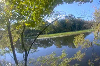 Elkhart River, cmentarz Violett, Goshen