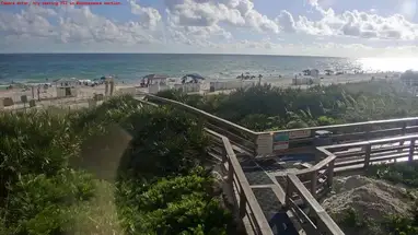 Praia Esmeralda, Flórida webcam ao vivo