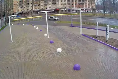Webcam on Yesenin Street in Saint Petersburg